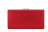 Evening Clutch - RedLadies Rhinestone Square Clutch Evening HandbagClutchEs It for UsEvening Clutch - Red